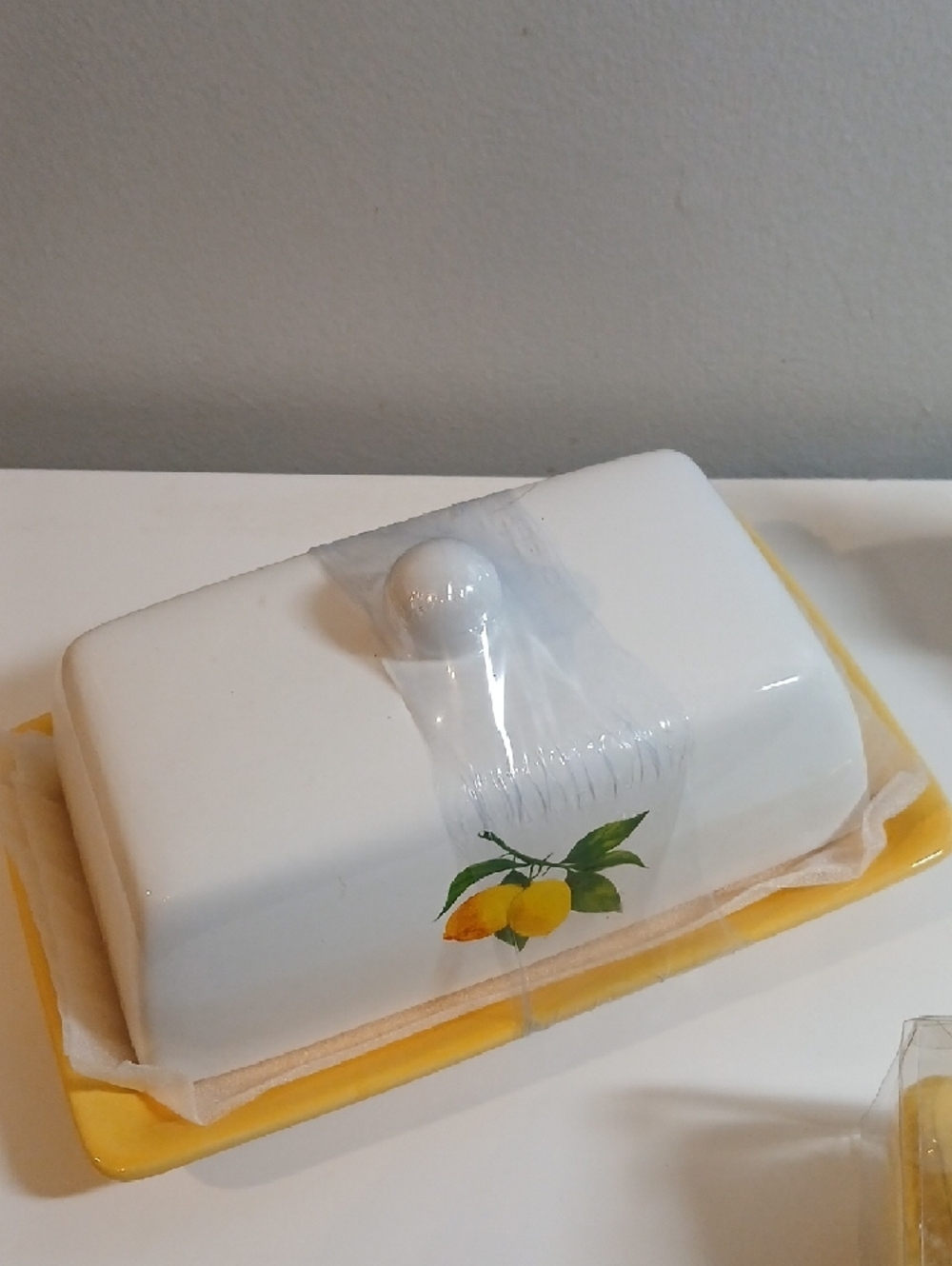 Ceramic Lemon Soap Dispenser and Lemon-Themed Home Accent Set - Picture 2 of 8